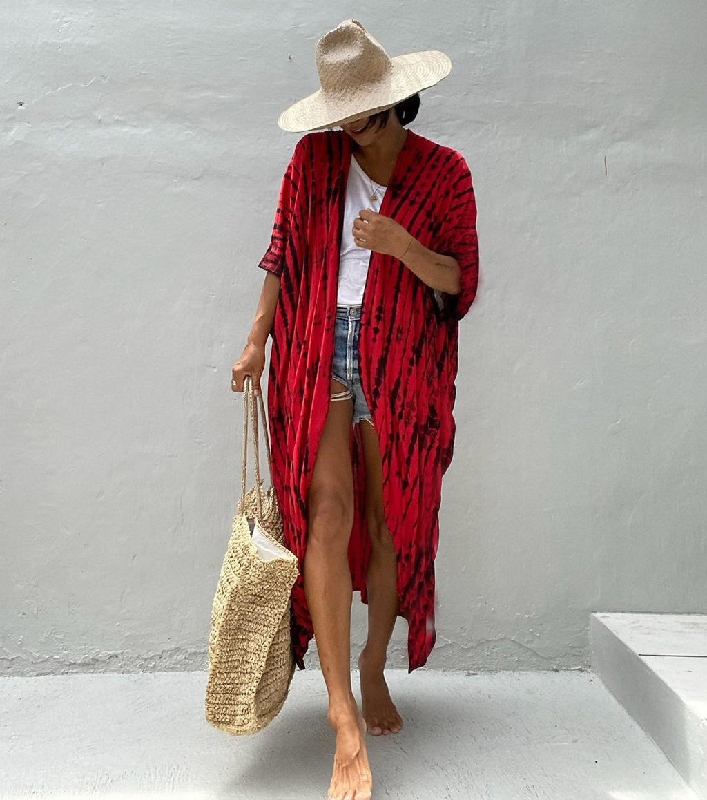 Vestido pareo para playa en verano cubrir bikini
