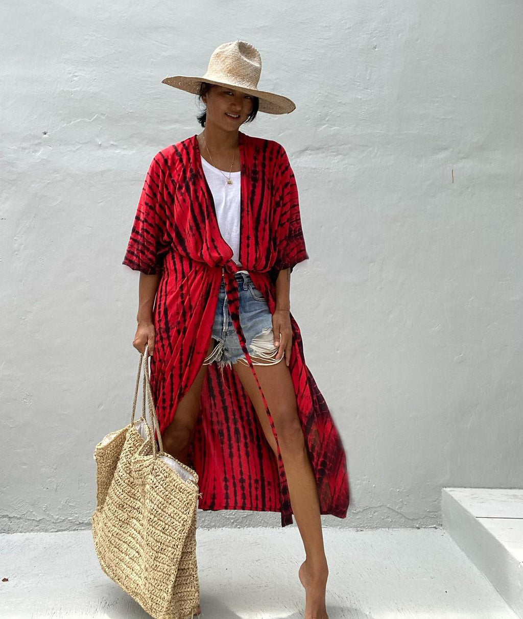 Vestido pareo para playa en verano cubrir bikini