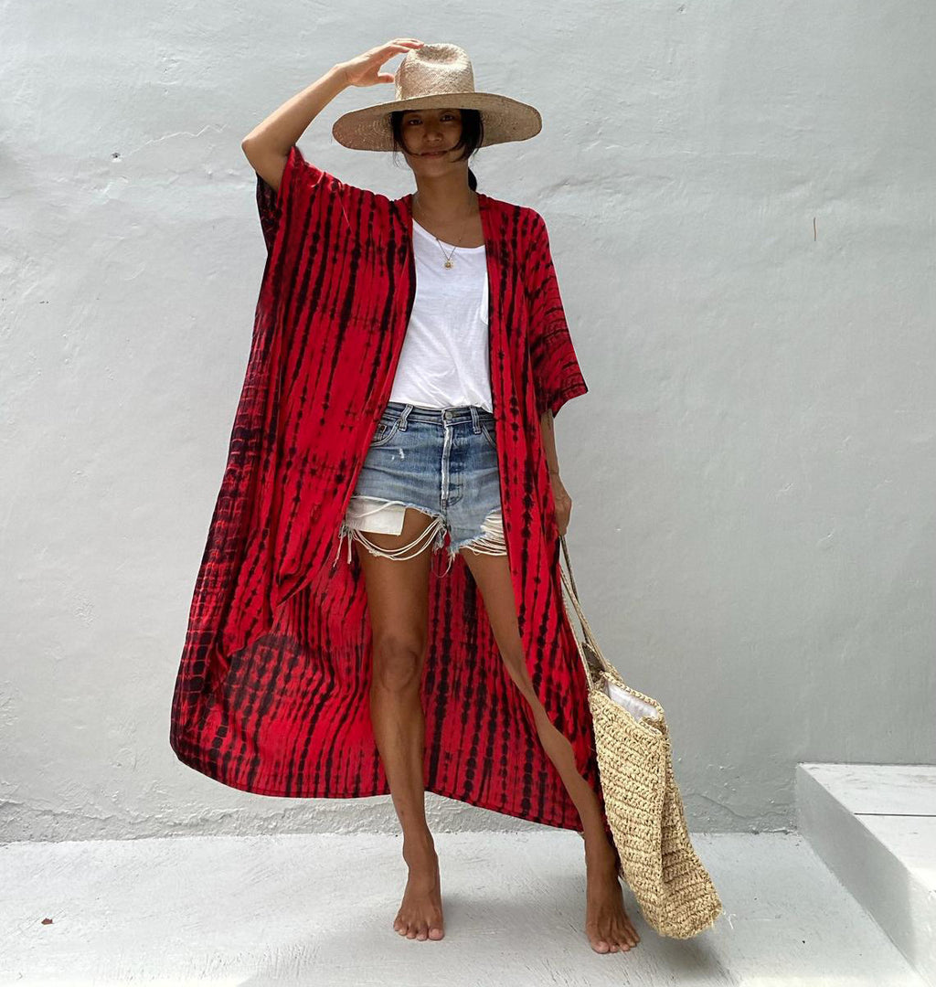 Vestido pareo para playa en verano cubrir bikini