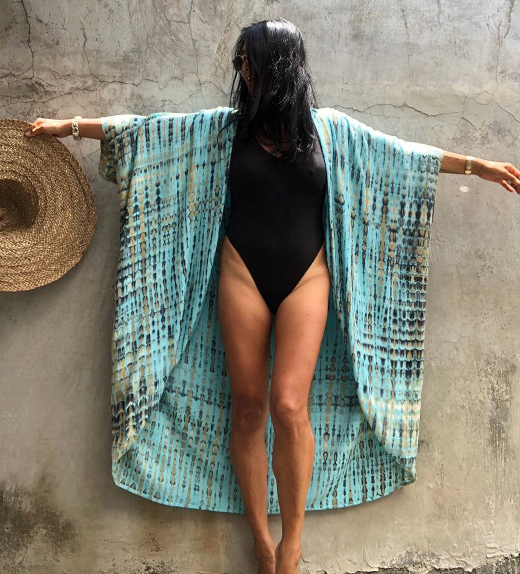 Vestido pareo para playa en verano cubrir bikini