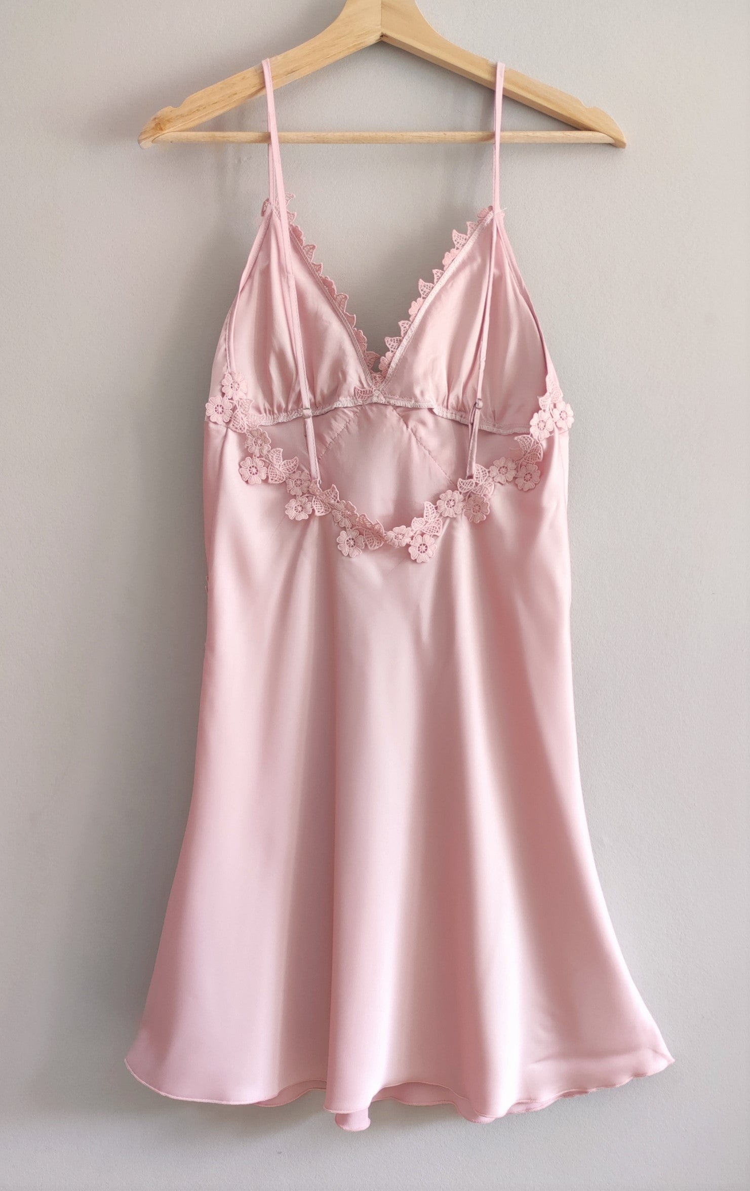 Pijamas de seda satén para mujer, bata kimono y/o vestido camisón de color liso sólido.