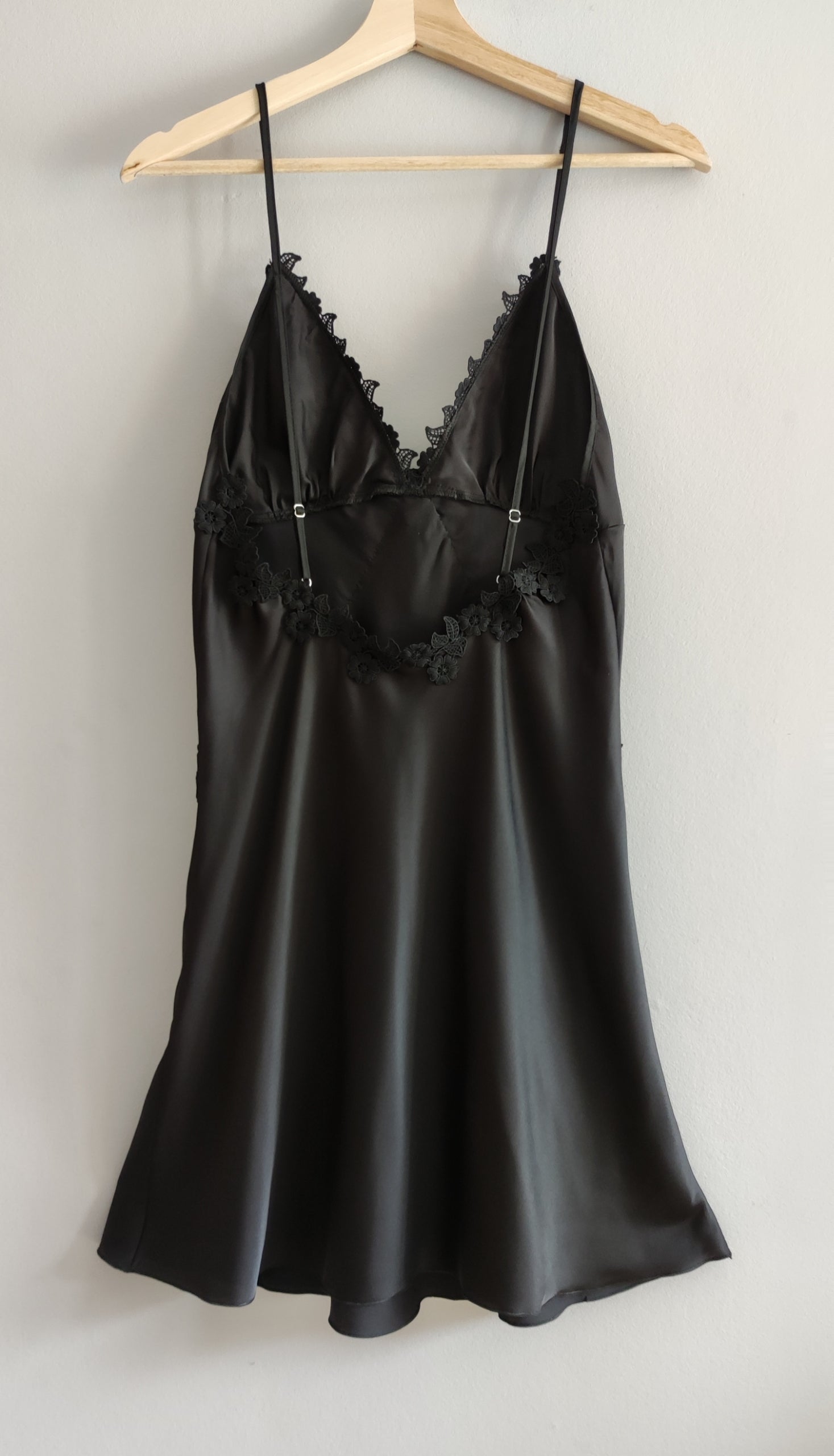 Pijamas de seda satén para mujer, bata kimono y/o vestido camisón de color liso sólido.