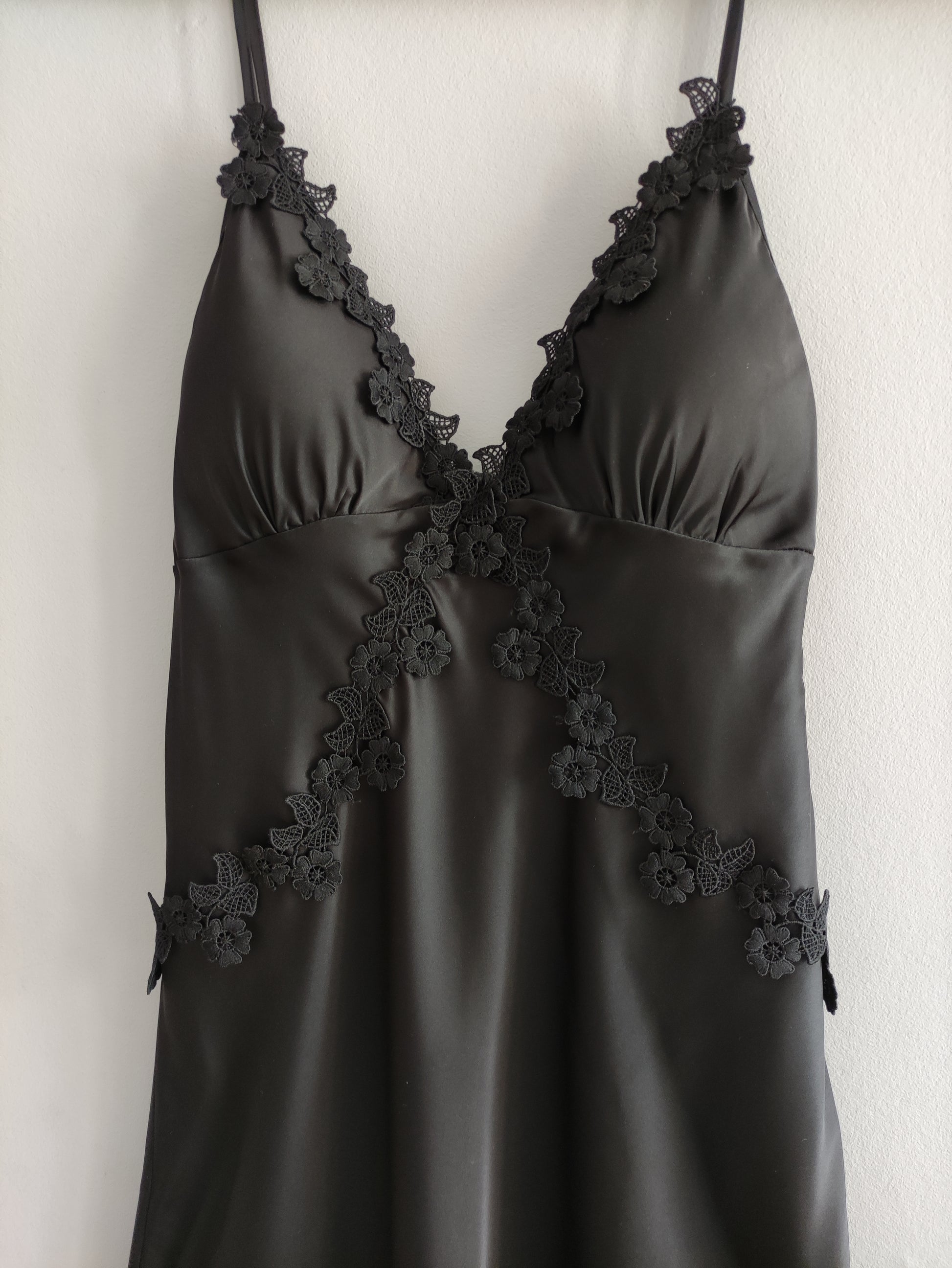 Pijamas de seda satén para mujer, bata kimono y/o vestido camisón de color liso sólido.