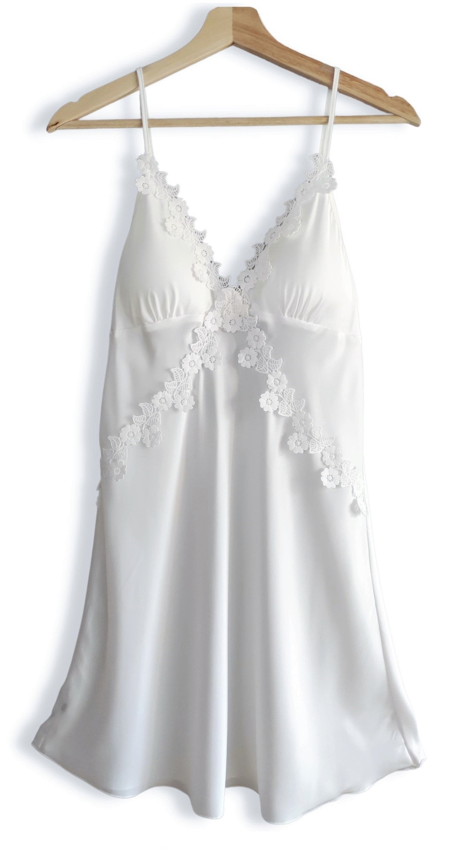 Pijamas de seda satén para mujer, bata kimono y/o vestido camisón de color liso sólido.