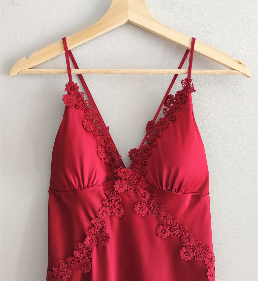Pijamas de seda satén para mujer, bata kimono y/o vestido camisón de color liso sólido.