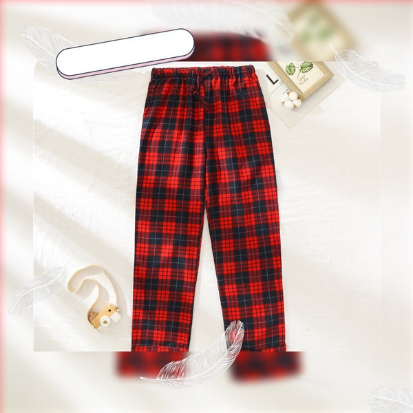 pijama-mujer navidad pantalon cuadros. Navideño, algodon